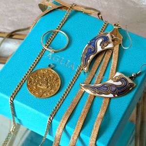 Gold And 925 Silver Set